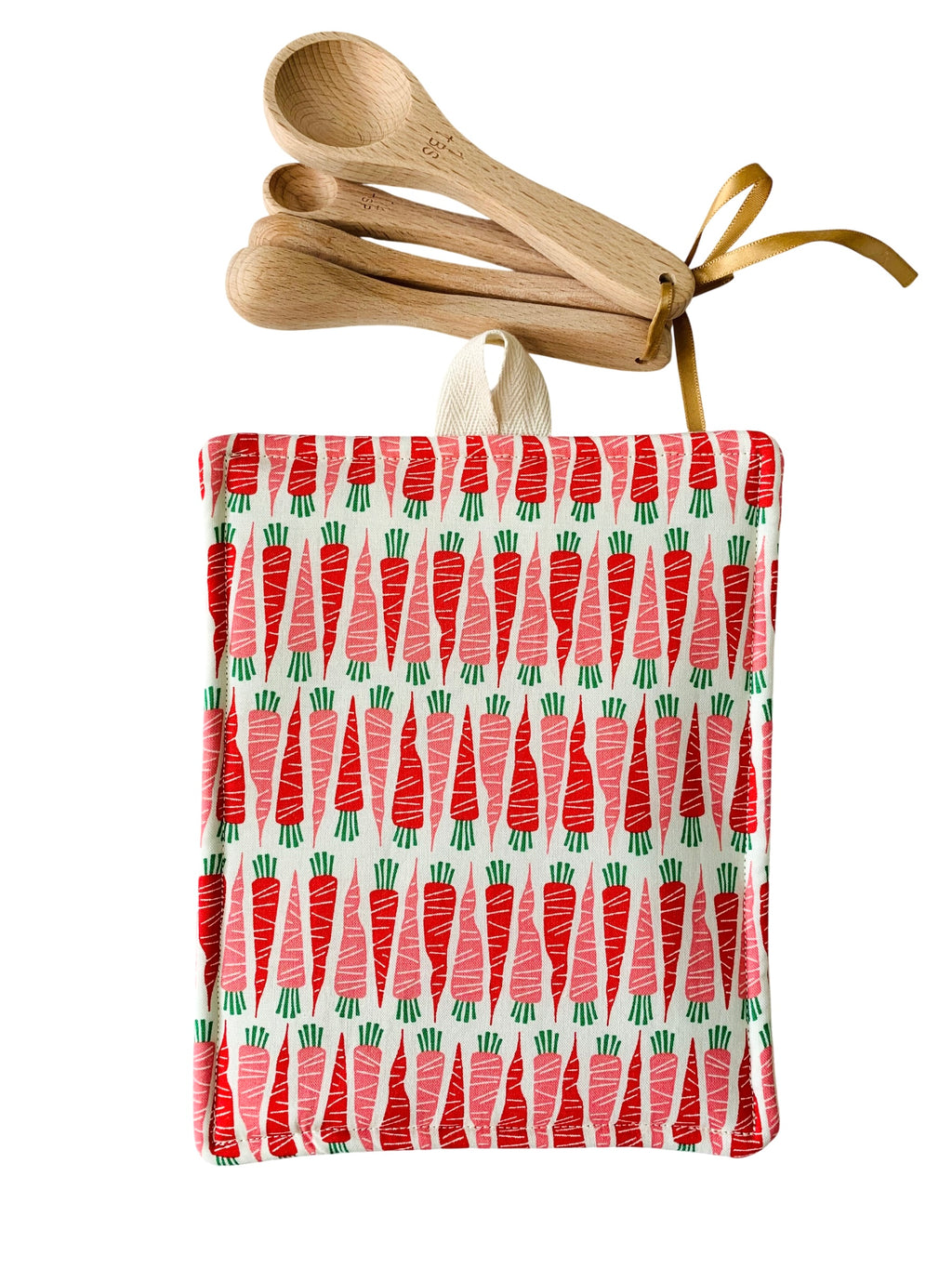 Carrot Veggie Potholder, Farmhouse Trivet, Collector Gift, Rare Find, Modern Cottage, Handmade