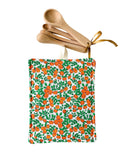 Orange Apple Potholder, Farmhouse Kitchen Decor, Fruit Trivet