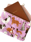 Dog Print E-reader Case, Kindle Paperwhite Sleeve, Kindle Scribe Case, Kobo Libra Cover, Pocketbook Case, Journal Sleeve