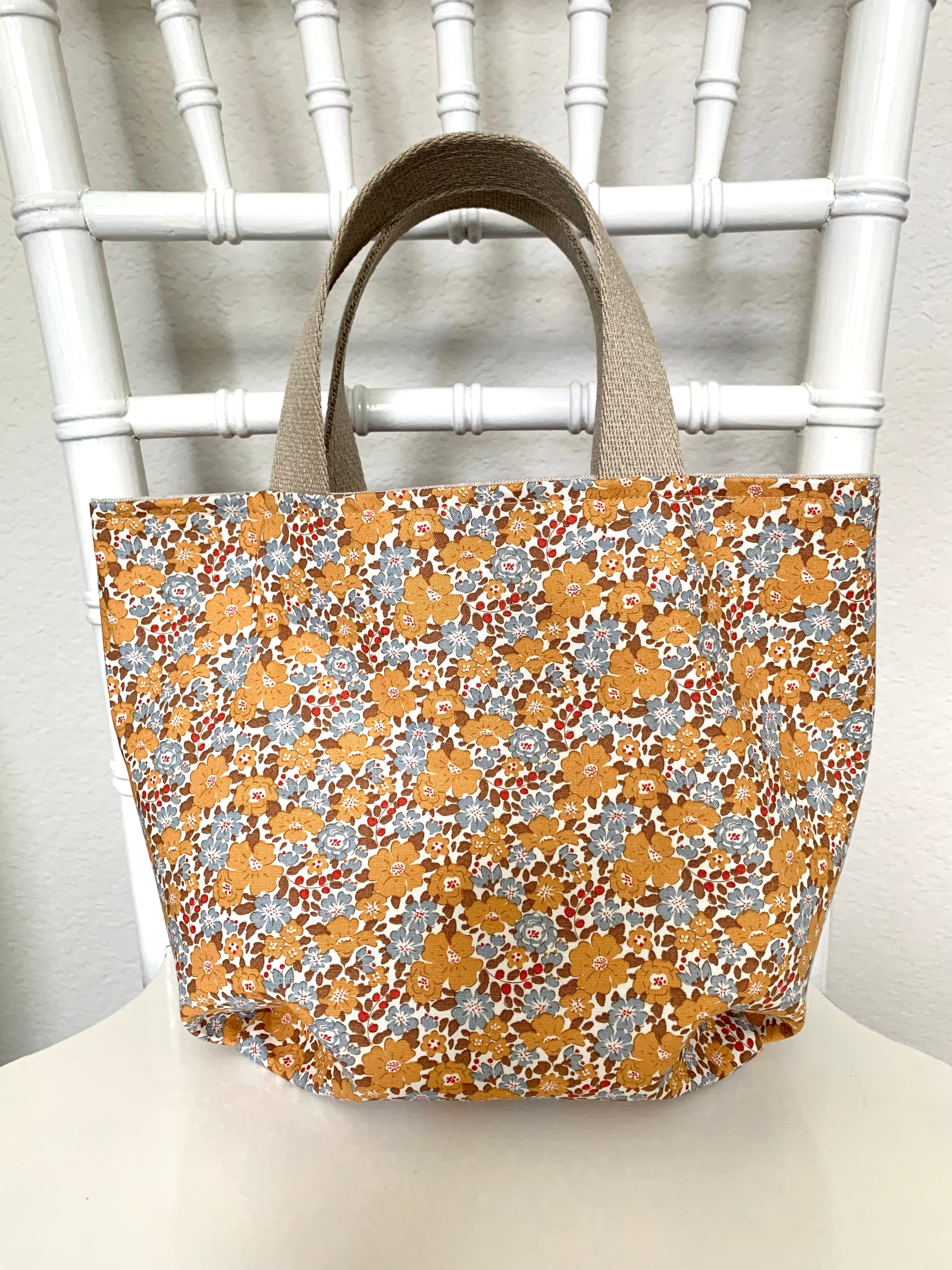 Riley Floral Mini Tote Bag