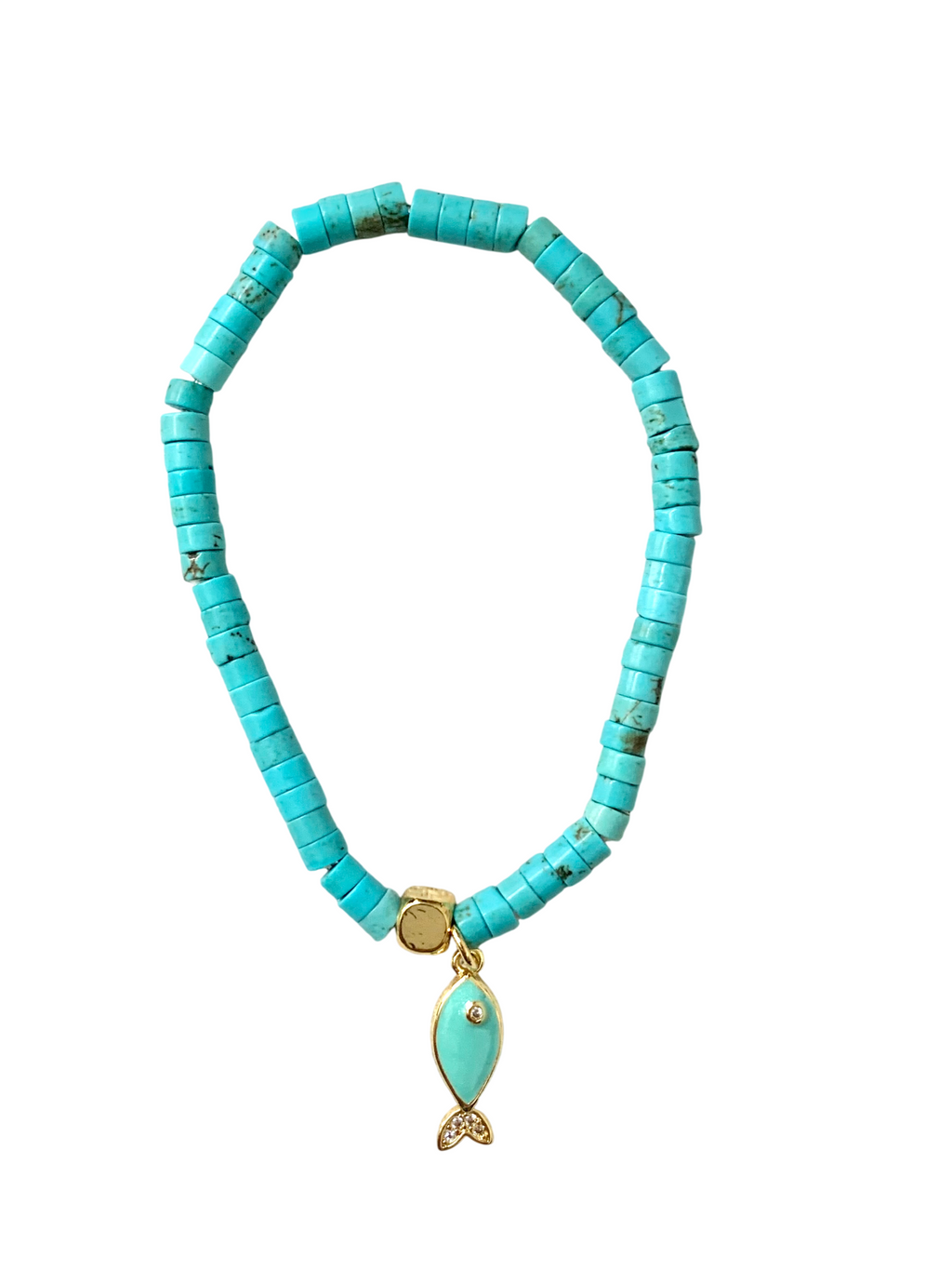 Artisanal Summer Beaded Bracelets with Lucky Charms – Semiprecious Stone & Shell Jewelry - Coastal Accessories