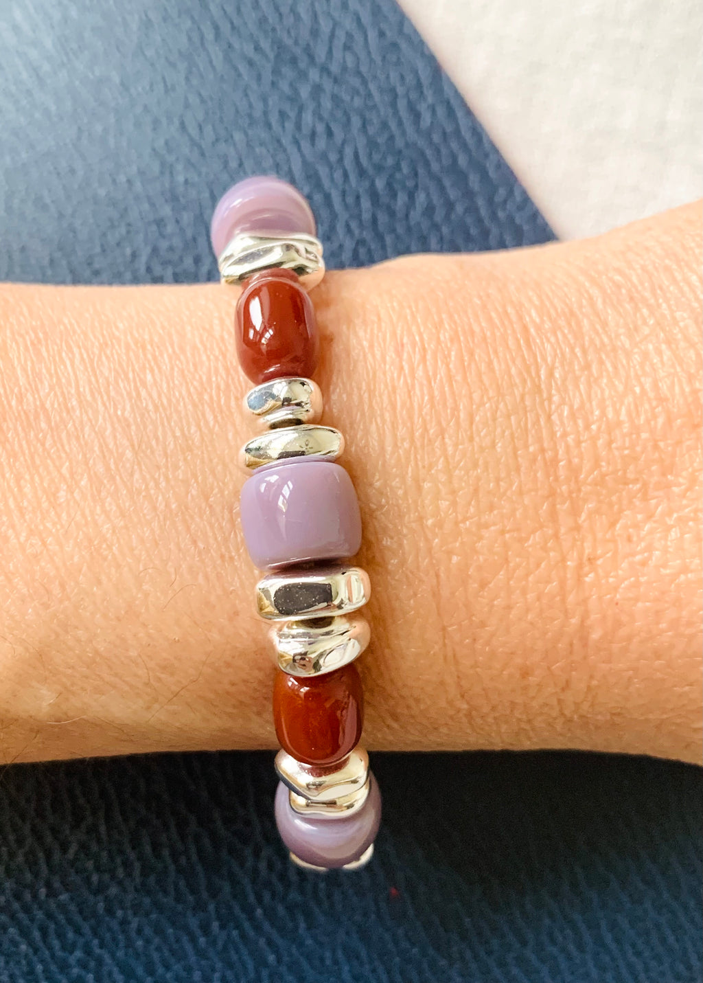 Smokey Lilac Bracelet