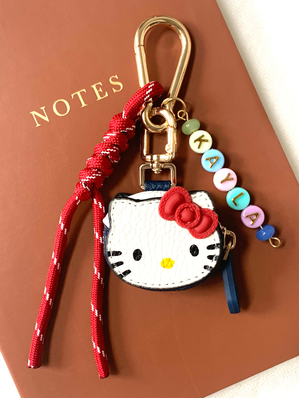 Cute Kitty Cat Bag Charm - Personalized Hello Kitty Mini Coin Purse